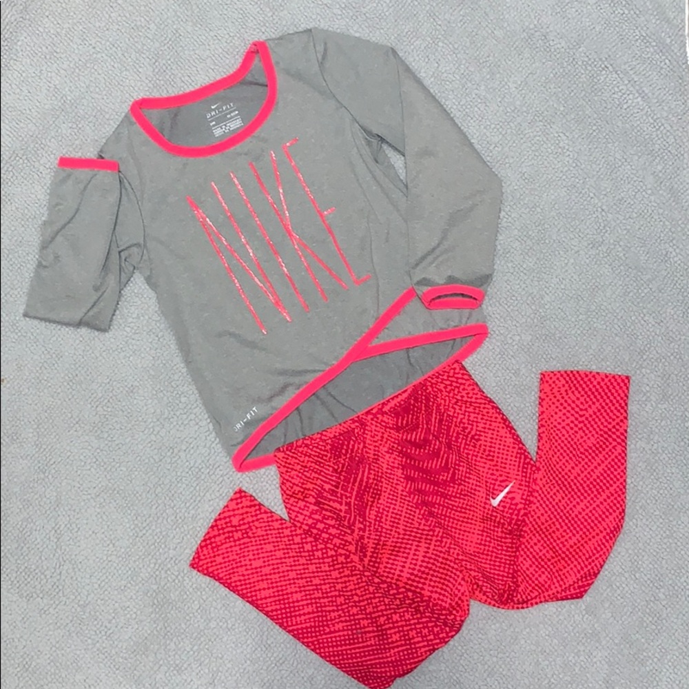 Nike DRI-FIT pants and long sleeve shirt